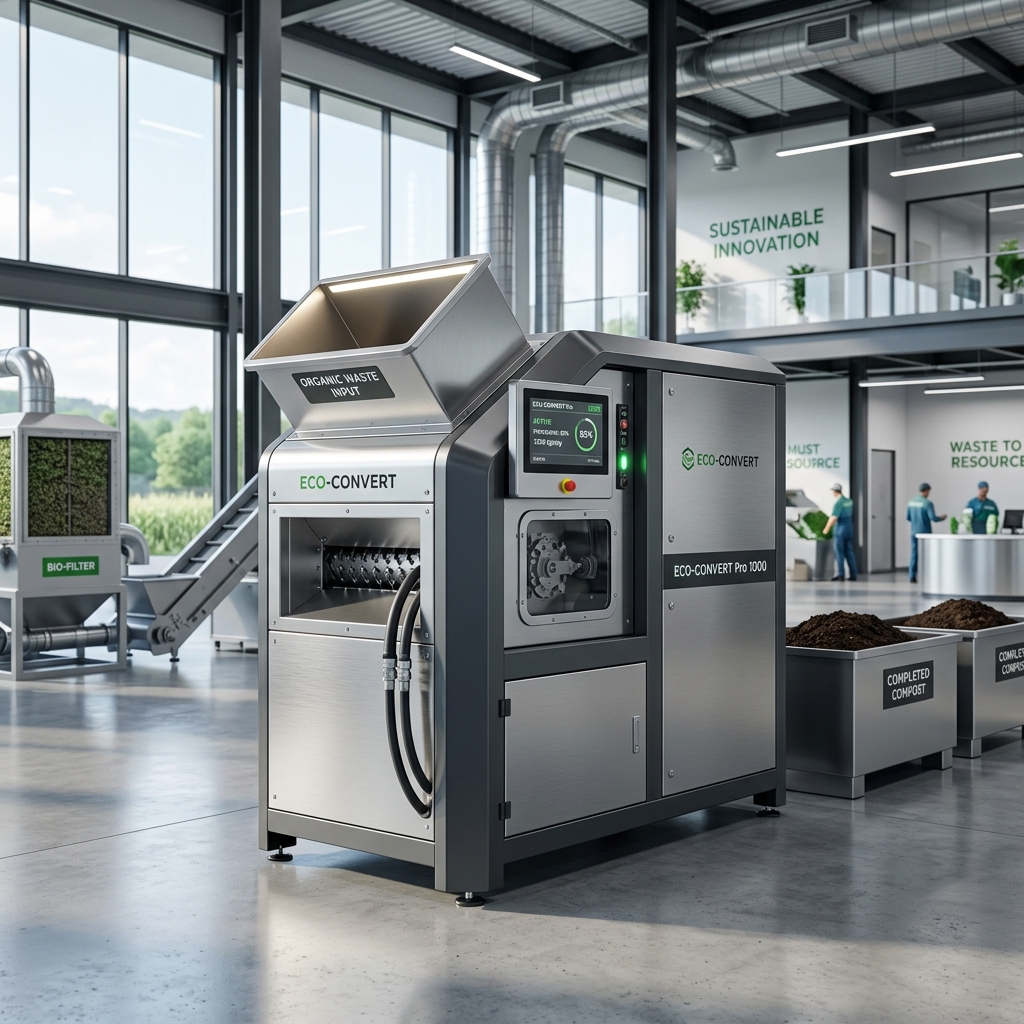 Econex Organic Waste Converter (OWC) machine supplied in Karnataka, India